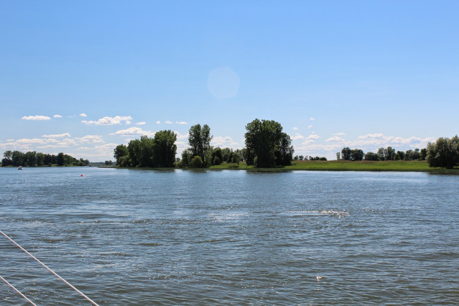 Le fleuve et les îles de Contrecœur